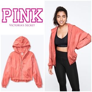 NWT Victorias Secret Pink SLOUCHY SPORT FULL ZIP